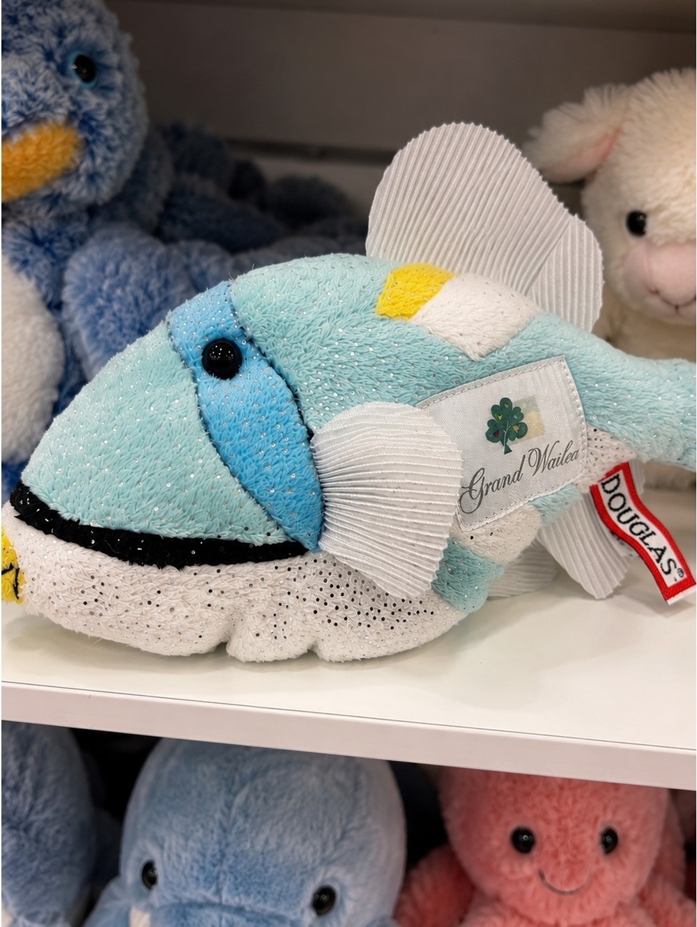 Douglas Grand Wailea Tropical Fish Plush Stuffed Animal Like New